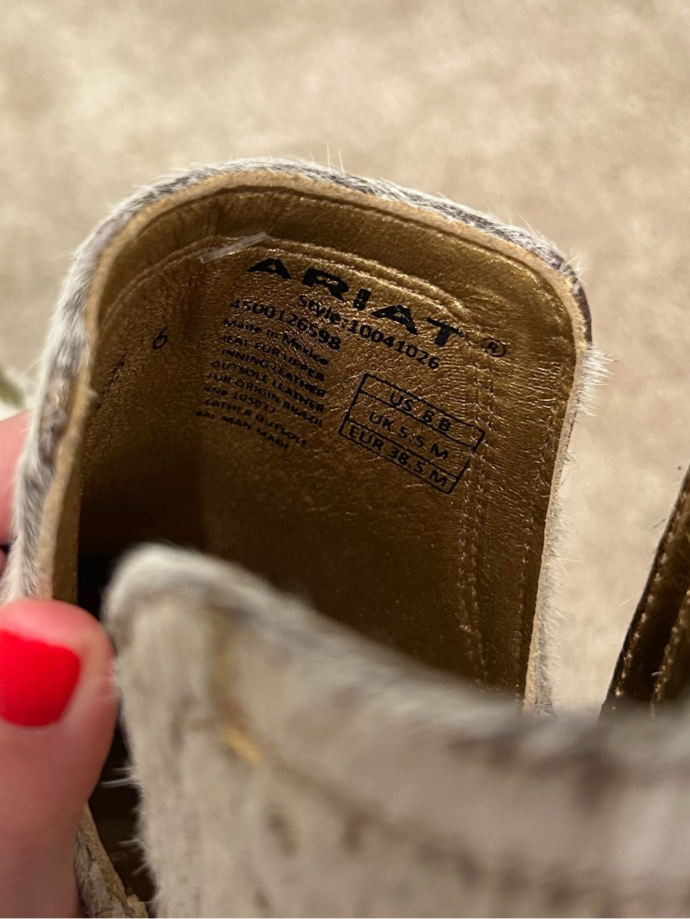 NWT Ariat boots - Picture 6 of 7